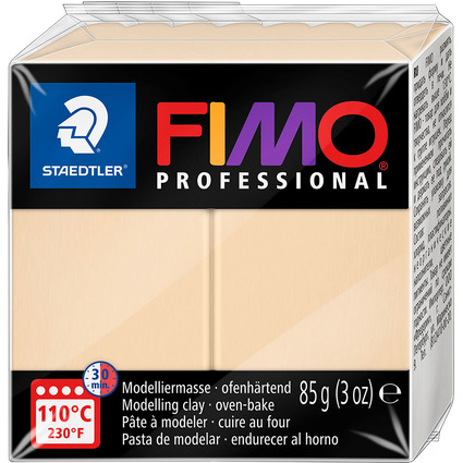 FIMO PROFESSIONAL Pte  modeler, 85 g, champagne
