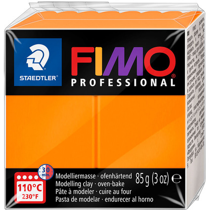 FIMO PROFESSIONAL Pte  modeler,  cuire au four, orange