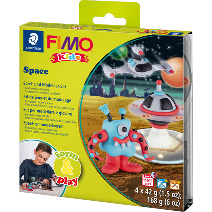 FIMO kids Kit de modelage Form & Play "Space Monster",
