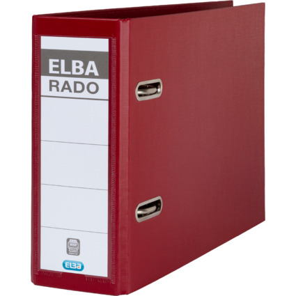 ELBA classeur rado plast, format A5 paysage, dos: 75 mm