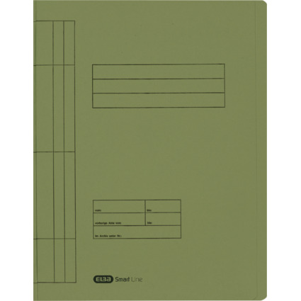 ELBA Chemise  lamelle, A4, en carte lustre (RC), vert