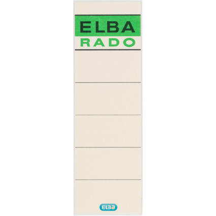 ELBA Etiquette pour dos de classeur "ELBA RADO"- chamois