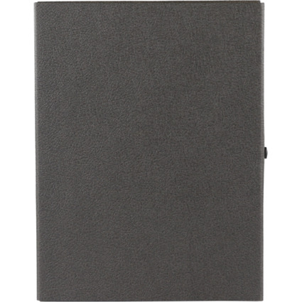 ELBA porte-documents A4, capacit 80 mm, noir