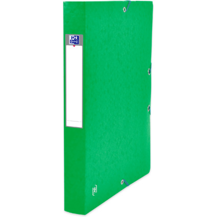 Oxford Bote de classement Top File+, 40 mm, A4, vert