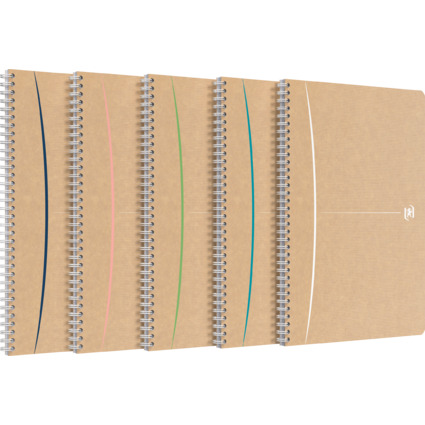 Oxford Cahier  spirales TOUAREG, A4, lign, 90 pages