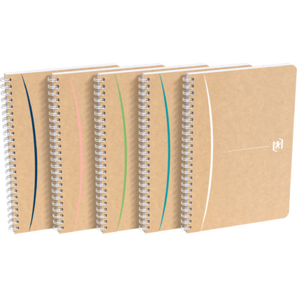 Oxford Cahier  spirales TOUAREG, A5, quadrill, 50 pages