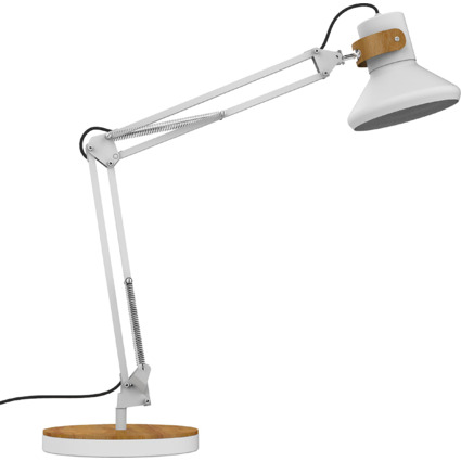 UNILUX Lampe de bureau  LED BAYA BAMBOO, blanc - bambou