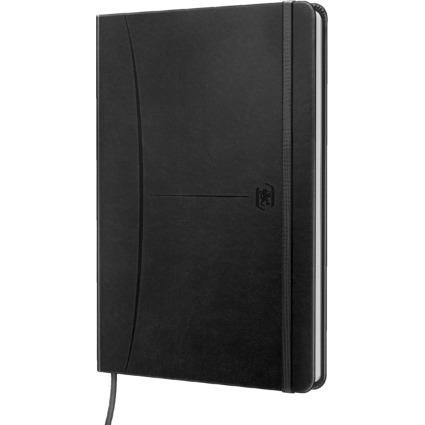 Oxford Carnet de notes Signature, A5, quadrill, noir
