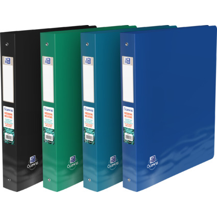 Oxford Classeur  anneaux "Oceanis", A4 XL, PP recycl