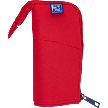 Oxford Trousse "Stand-Up", polyester, rouge