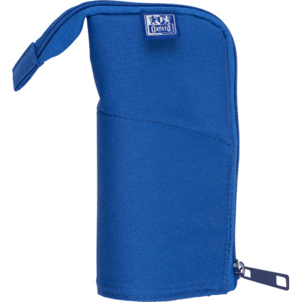 Oxford Trousse "Stand-Up", polyester, bleu