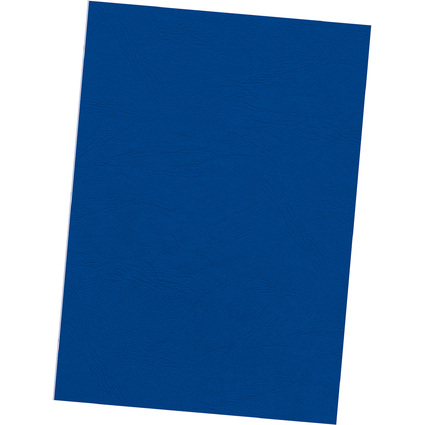 Fellowes Couverture pour reliure Delta, bleu royal