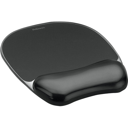Fellowes Repose-poignet avec tapis de souris Crystal Gel
