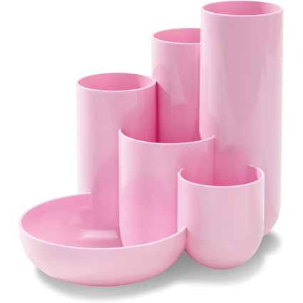 HAN Multipot  crayons CAMPUS, 6 pots, rose pastel