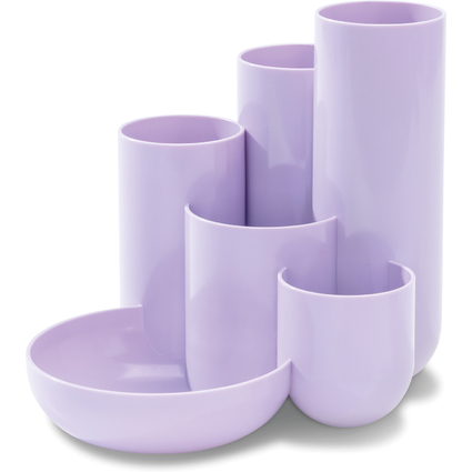 HAN Multipot  crayons CAMPUS, 6 pots, violet pastel