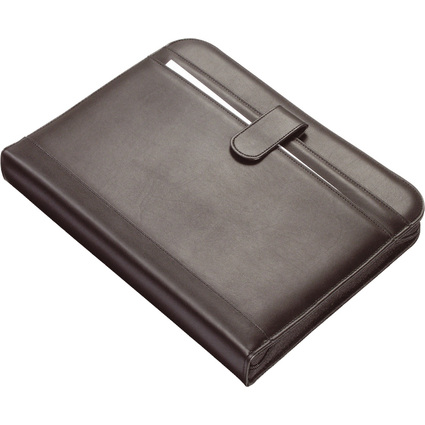 Alassio Serviette de bureau "RICCIONE", A4, similicuir