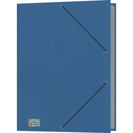 RNK Verlag Confrencier & trieur, A4, 9 compartiments, bleu