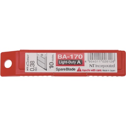 NT Lames de rechange BA-170 pour cutter, 9 mm