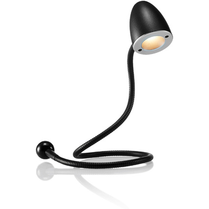 Hansa Lampe à LED USB Snake, noir