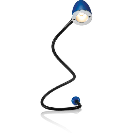 Hansa Lampe à LED USB Snake, bleu nuit