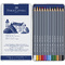 FABER-CASTELL Crayons de couleur aquarellables GOLDFABER