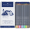 FABER-CASTELL Crayon GOLDFABER Aquarelle, bote mtal de 12