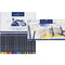 FABER-CASTELL Crayons de couleur GOLDFABER, tui en mtal