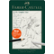 FABER-CASTELL Kit PITT GRAPHITE Matt, tui de 11 pices
