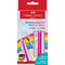 FABER-CASTELL Gel  paillettes Arc-en-ciel, 2 tubes 12 ml