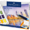 FABER-CASTELL Peinture aquarelle en godets, tui de 24