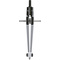 FABER-CASTELL Compas  rglage rapide GRIP, argent