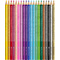 FABER-CASTELL Crayon couleur triangle GRIP SPARKLE, tui