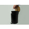 helit Poubelle  pdale "the bamboo", 3 litres, noir