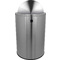 Helit Poubelle "the swing", 50 litres, acier inox, argent