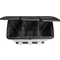helit Poubelle de tri slectif "the separator", 3x 20 litres