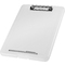 helit Porte-bloc avec compartiment "the clip", A4, blanc