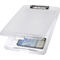 helit Porte-bloc avec compartiment "the clip", A4, blanc