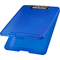 helit Porte-bloc avec compartiment "the clip", A4, bleu