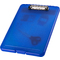 helit Porte-bloc avec compartiment "the clip", A4, bleu