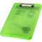 helit Porte-bloc avec compartiment "the clip", A4, vert