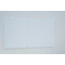 FRANKEN Tableau en verre design, 1.200 x 1.200 mm, blanc pur