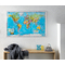 FRANKEN Carte du monde, lamin, (l)1.370 x (H)970 mm
