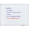 FRANKEN Tableau blanc X-tra!Line, maill, 1.000 x 750 mm