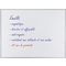 FRANKEN Tableau mural blanc ECO, maill, 1.800 x 1.200 mm