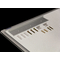 FRANKEN Tableau mixte PRO, (L)1200 x (H)1.200 mm, blanc/gris