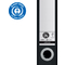 LEITZ Classeur Recycle, 180 degrs, 50 mm, noir