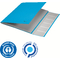 LEITZ Chemise trieur Recycle, A4, carton, bleu