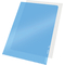 LEITZ pochette transparente Premium, format A4, PVC, bleu,