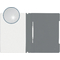 LEITZ chemise  lamelle Standard, format A4, PVC, gris,