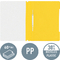 LEITZ chemise  lamelle Standard, format A4, PVC, jaune